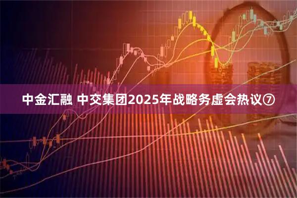 中金汇融 中交集团2025年战略务虚会热议⑦